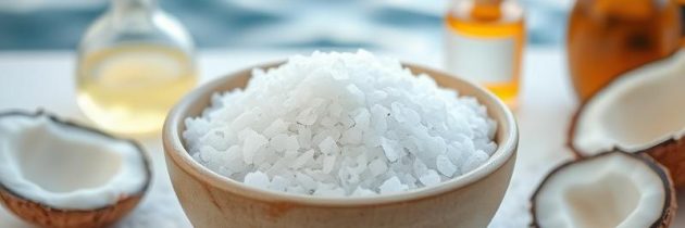 Peeling z soli morskiej – właściwości, korzyści i przepisy DIY